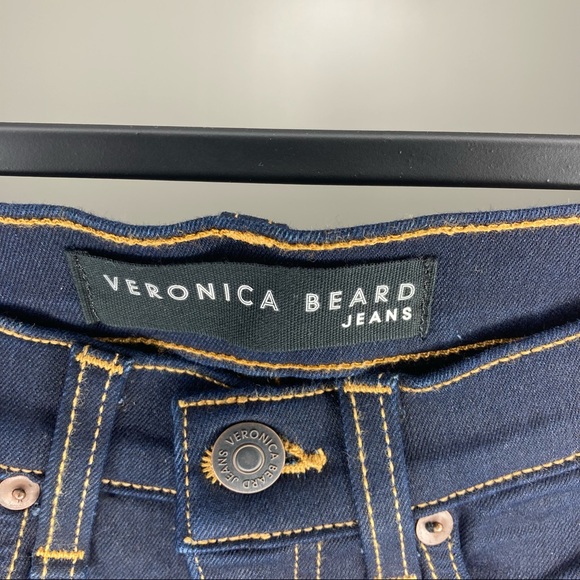 VERONICA BEARD Jeans Dark Wash Indigo Skinny 24 - Picture 5 of 5